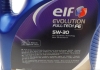 EVOLUTION FULLTECH FE 5W30 5L (x3) ELF 216689 (фото 6)