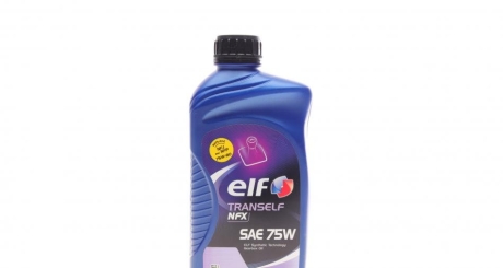 Трансмиссионное масло Tranself NFX 75W синтетическое 1 л ELF 223519