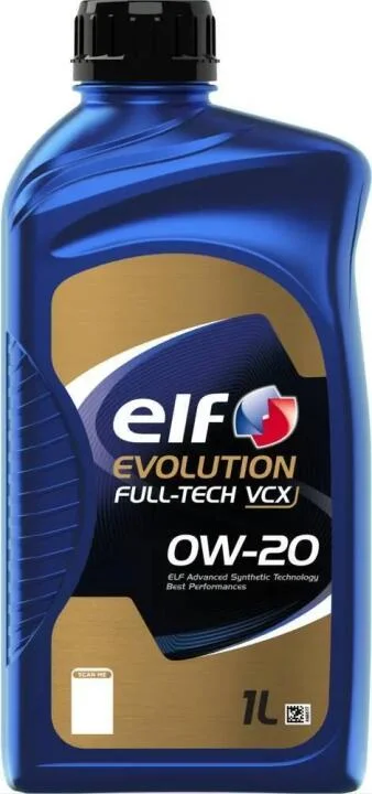 Олива моторна Evolution FULL-TECH VCX 0W-20 (Каністра 1л) ELF 228335 (фото 1)