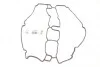 Прокладка кришки клапанів Opel Astra F/G/H/ VECTRA B/ C/ SAAB 9-3 1.8 95- ELRING 010.370 (фото 1)
