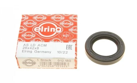Сальник колінвалу (передній) Honda Accord 1.8-2.3 -03 (28x42x8) ELRING 012.180