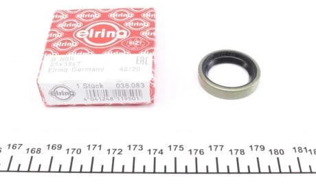 Сальник КПП DAF (25х35х7) ELRING 038.083