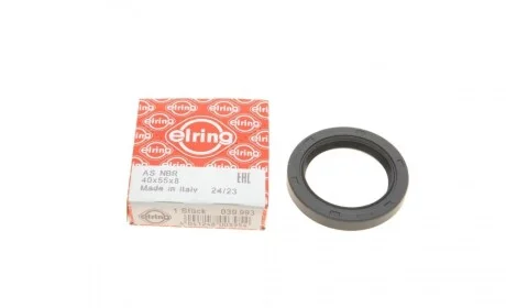 Сальник маточини Ford Escort/Fiesta 1.1-1.8 68-02 (40x55x8) ELRING 039.993