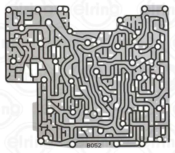 Сепараторная пластина гидроблока (ZF6HP19/ZF6HP26/ZF6HP32) ELRING 040.383 (фото 1)