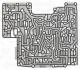 Сепараторная пластина гидроблока (ZF6HP19/ZF6HP26/ZF6HP32) ELRING 040.383 (фото 1)