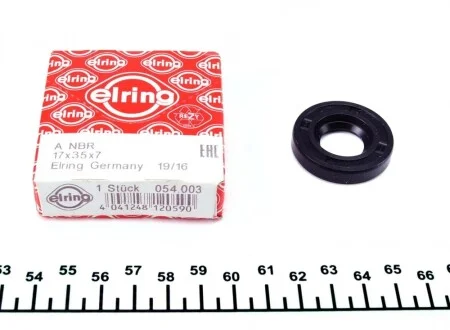 Сальник помпы водяной MB O309 (17x35x7) ELRING 054.003