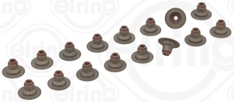 Комплект сальників клапанів ELRING 155.720