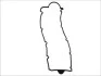 Прокладка крышки клапанов BMW 3 (E36)/5 (E39)/7 (E38)/Opel Omega B 2.5TD 94-03 ELRING 190.440 (фото 2)
