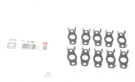 Прокладка трубки слива масла с турбины уплотнительная VW Caddy III/IV 1.9/2.0 TDI 04- ELRING 245.800