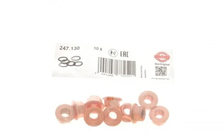 Гайка колектора випускного MB OM611/612/642/646/651 (M8x1.25mm) ELRING 247.130
