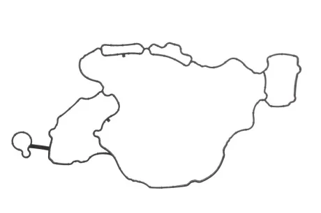 Прокладка клапанной крышки ELRING 308210