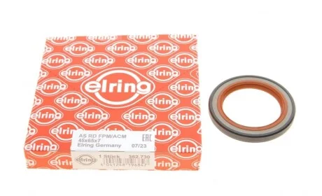 Сальник коленвала (передний) Volvo C70/S40/S60/S70/S80 95-10 (45x65x7) ELRING 362.730