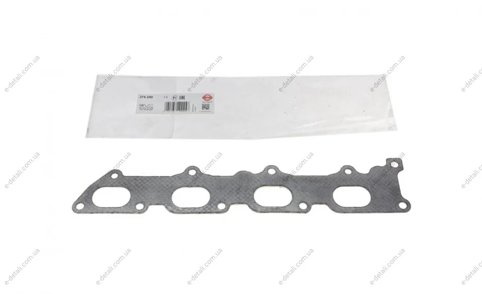 Прокладка коллектора впускного Fiat Doblo 1.6 16V 01- ELRING 375.290 (фото 1)