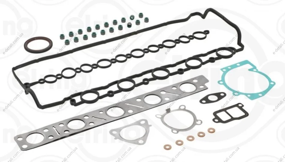 Комплект прокладок (верхній) Volvo V50/V70/XC60/XC70 II 2.4 D/Tdi 06-16 (без ГБЦ) ELRING 390.000 (фото 1)