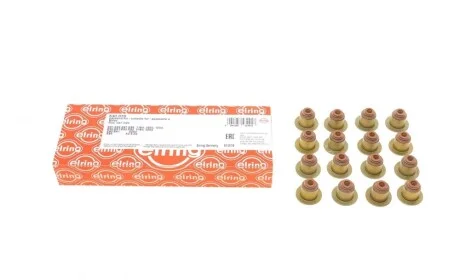 Сальник клапана (впуск/выпуск) BMW 3 (F30/G20/G80)/5 (F10/G30/G90)/7 (G11/G12) 10- (к-кт 16шт) N47 ELRING 530.070