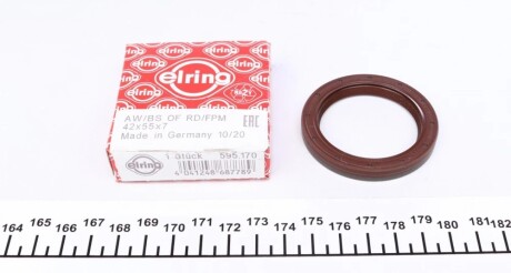 Сальник коленвала ELRING 595.170