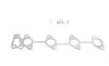 Прокладка коллектора выпускного Hyundai Santa Fe/Kia Ceed 2.2 CRDi 06-12 ELRING 757.470 (фото 1)