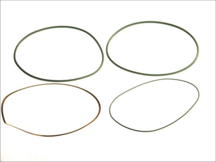 Комплект уплотняющих колец гильзы цилиндра MB, Толщина 0,15мм, 3 резиновых кольца+1 сталь. ELRING 827.568
