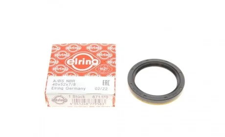 Сальник ступицы (задней) Audi A4/A6 94-01 (40x52x8) ELRING 871.170