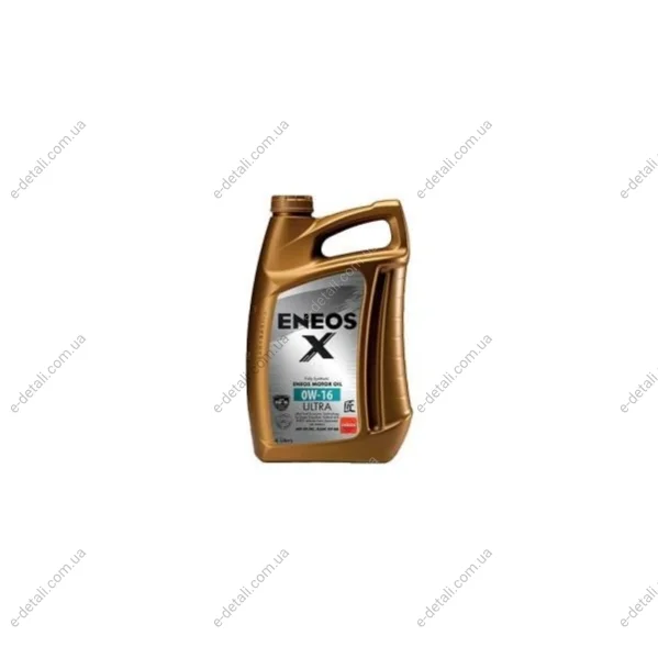 Олія ДВЗ 0W-16 ENEOS X ULTRA API SN/SN Plus, ILSAC GF-6B, 4л, синт. Eneos EU0020301N (фото 1)