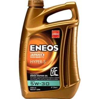 Масло ДВС 5W-30 ENEOS HYPER-S PSA B712290, ACEA C2, 4л, синт. Eneos EU0034301N