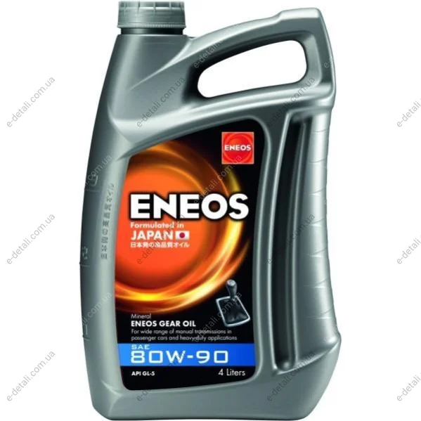 ENEOS GEAR OIL 80W-90 (4Lx4) Eneos EU0090301N (фото 1)