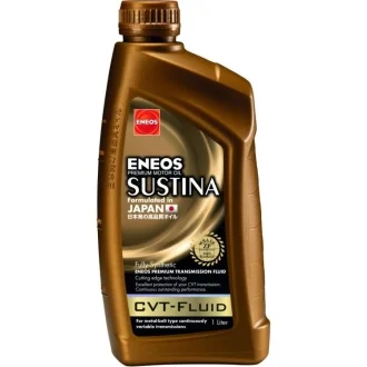 Олія трансміс. ENEOS SUSTINA CVT-Fluid (для варіаторів з металевим ременем та ланцюгом), 1л, синт. Eneos EU0109401N