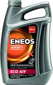 Масло трансмисс. ENEOS ECO ATF Hyunda/Kia SP-III, Toyota Type T, T-IV, WS, 4л, синт. Eneos EU0125301N
