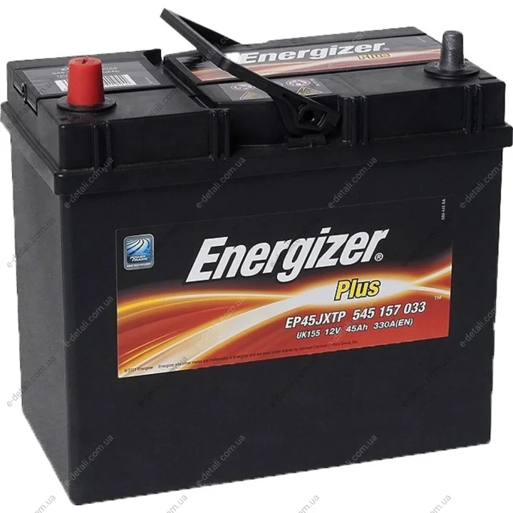 Акумулятор Plus (тонка клема) Energizer 545 157 033 (фото 1)