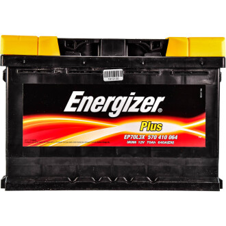 Аккумулятор 70Ah-12v Plus Energizer 570 410 064