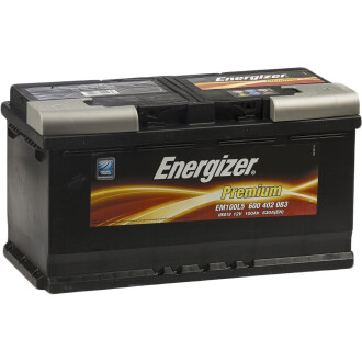 Аккумулятор 100Ah-12v Prem. Energizer 600 402 083