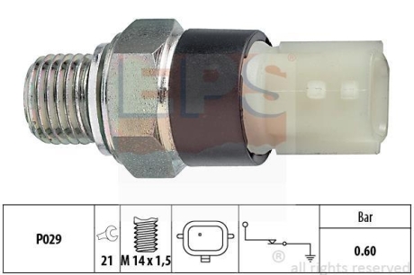 Датчик тиску оливи EPS 1800178 (фото 1)