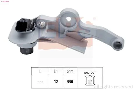 Датчик швидкості обертання вала EPS 1.953.299