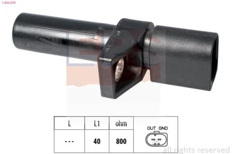 Датчик швидкості обертання вала EPS 1.953.578