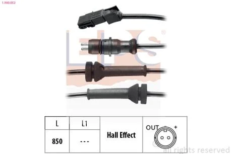 Датчик ABS EPS 1.960.052