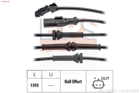 Датчик ABS EPS 1.960.145