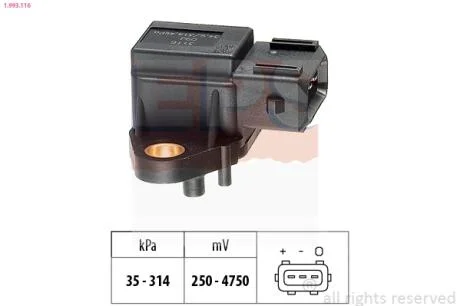 Датчик тиску повітря EPS 1.993.116