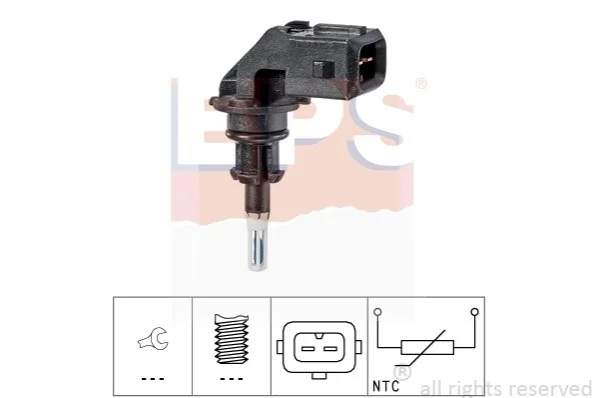 BMW Датчик температуры воздуха 1 E81/87, 3 E90 316d,318d,320d,5 E60,F10,7 E65,F01,X1/3/5/6 EPS 1.994.038 (фото 1)