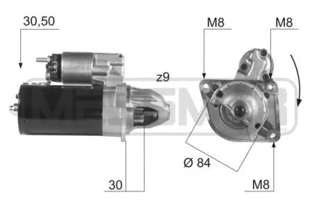Стартер Renault Mascott 2.8 99-05 ERA 220435A