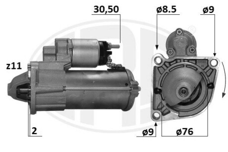 Стартер ERA 221056