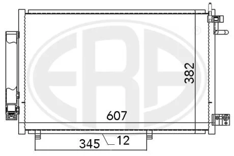 Радіатор ERA 667031