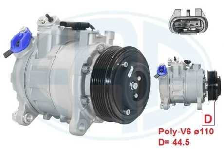 Компресор кондиціонера ERA 670151