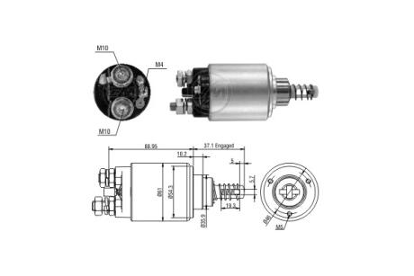 Втягуюче реле ERA ZM2639