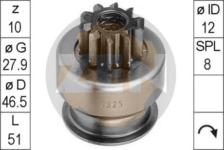 Бендикс стартера ERA ZN0825
