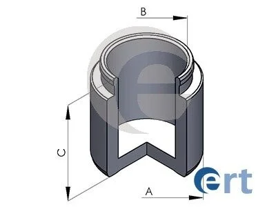 Поршень супорта LAND ROVER, FORD, OPEL, RENAULT, BMW ERT 150454-C (фото 1)