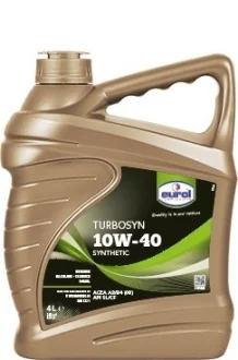 4л Turbosyn 10W-40 масло напівсинт. ACEA A3/B4, API SL/CF, MB229.1, VW500.00/505.00 EUROL 001863