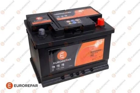 Акумулятор Eurorepar 12В 60Аг 540А(EN) R+ EUROREPAR 1609232880
