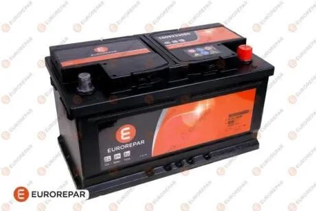 Батарея акумуляторна Eurorepar 12В 80Аг 740А(EN) R+ EUROREPAR 1609233080