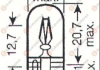 Лампа накаливания W5W 12V 5W EUROREPAR 1616431580 (фото 2)