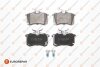 VW гальмівні колодки задн. AUDI A3,A4,A6 SEAT VW Golf 3/4 SKODA EUROREPAR 1617250080 (фото 1)